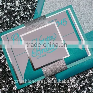 High Quality Luxurious Royal Glitter Wedding Card Design thumbnail-1