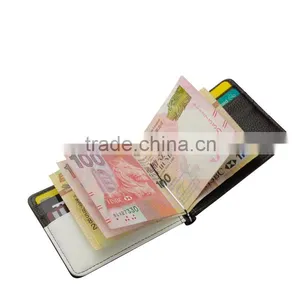 New Geniune Nappa Leather Wallet for Men Bifold Wallet With Money Clip thumbnail-4