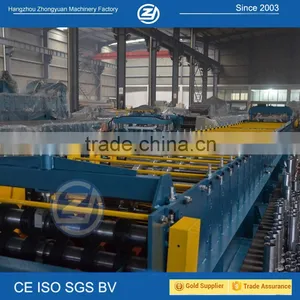 CE/SGS Certificated Galvanized Coils Floor Decking Forming Machine thumbnail-4