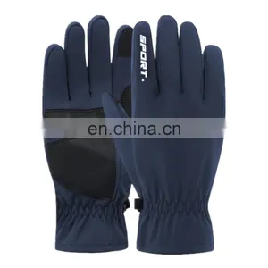 Warm Waterproof Windproof Motorbike Racing Gloves Touched Screen Winter Anti-Skid Bicycle Cycling Gloves thumbnail-2