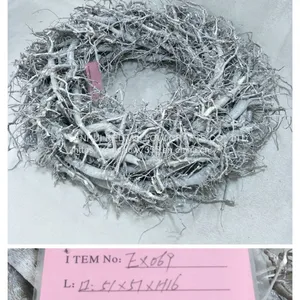 Cotton Root Round Shape Wreath thumbnail-3