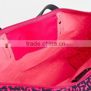 Custom Fashion Tiger Print Dumpling Bags Nylon Champ Tote Bags thumbnail-3