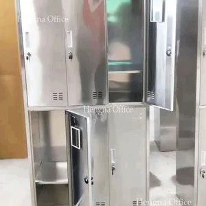 Multi-Functional Commercial Stainless Steel Locker With Hanging Rod – Ideal for Storing Clothes and Personal Items-ODM/OEM thumbnail-2