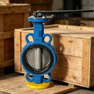 Factory Direct JIS F7480 Handle Butterfly Valve, Low Torque, Long Service Life thumbnail-1