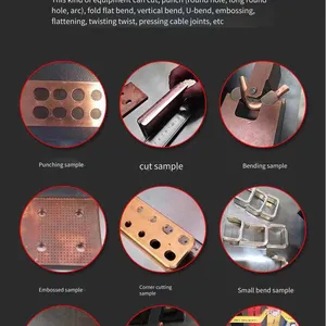 Supply of Production Machinery for Power Distribution Equipment, Ztmx Open-type Cnc Turret Copper Bar Processing Machine thumbnail-3