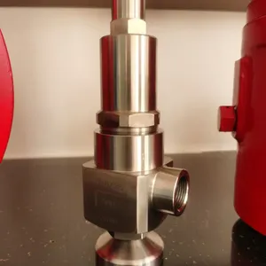 High Pressure ANSI Carbon Steel Flange Safety Valve for Industrial Pipeline thumbnail-1