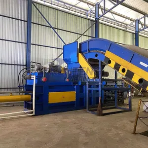 Large Capacity Waste Recycling Machine Waste Clothes Textile Baler Waste Plastic Compression Machine EPC thumbnail-1