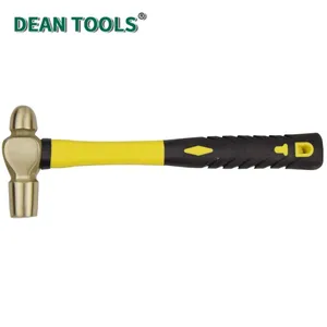 Non Sparking Ball Pein Hammer Aluminum Bronze or Beryllium Copper thumbnail-1