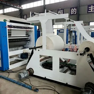 Hot Sales Full Automatic Paper Folding Machine With Engine Pump Facial Tissue Paper Production Machinery 100 Pcs/Min Capacity thumbnail-4