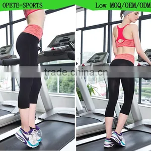 (OEM/ODM Factory)Custom GYM Wear/Wholesale Fitness Clothing for Women,Gym Capri Pants thumbnail-1