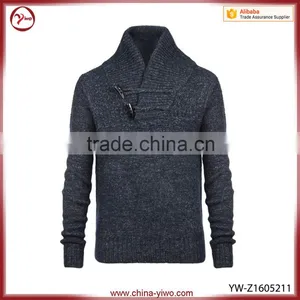 Custom Winter Casual Plain Knitwear Fashion Man Sweater thumbnail-2