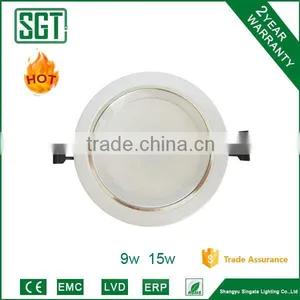 Factory Sale SMD Plastic and Aluminum 9w Cheap Led Downlights thumbnail-1
