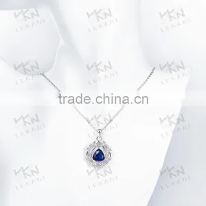 Trendy Geometric Jewelry Necklaces/red Zircon Necklace/vintage Necklace thumbnail-3