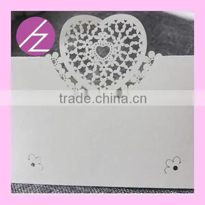 Butterfly Baby Shower Card Heart Place Card ZK-5 thumbnail-5