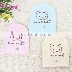 MZ-MS-012 Lovely Soft Plain Cotton Knitted Baby Hats thumbnail-5