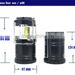 (1500408) New Gneration COB LED 140LM Powerful ABS Outdoor Lantern for Camping Season thumbnail-4