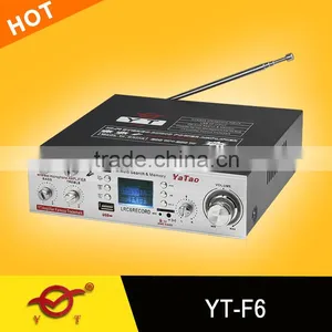 5 Channel Usb Mixer Amplifier YT-F6 With Karaoke Support FM/MIC/TF/USB thumbnail-1