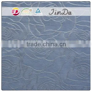 Fashionable White Nylon Tulle Lace for Women Dress thumbnail-4