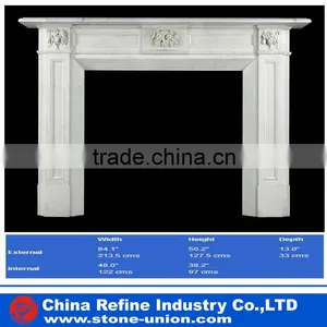 Good Looking Indoor Marble Fireplace thumbnail-1
