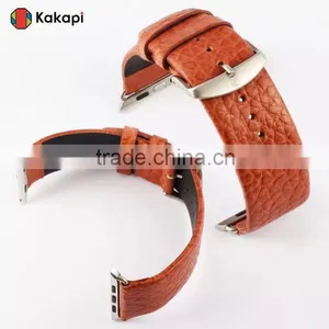 38mm Genuine Leather Strap Wrist Band Replacement Metal Clasp for Apple Watch All Models 38mm MT-3913 thumbnail-6