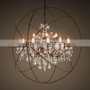 China Iron Candle Village Pendant Light thumbnail-1
