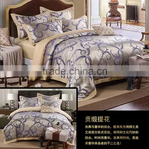 Wedding Suite Optimal Silk Satin Jacquard Bedding Set thumbnail-1