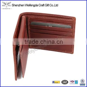 2015 Hot New High Quality Genuine Leather Rfid Wallet With RFID Blocking Card Slots thumbnail-1