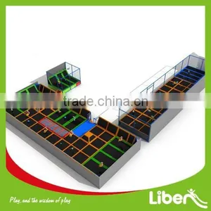 Professional Indoor Gym Trampoline Park With ASTM Report and TUV Certificate (5.LE.T3.406.132.05) thumbnail-2