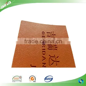 Wholesale Custom Embossed Leather Patches Label thumbnail-4