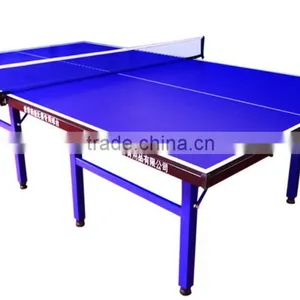 18mm Thick Galvanized Steel Double Folding Table Tennis Table Indoor thumbnail-2