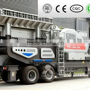 Liming 80-100t/h Trailer-mounted Mobile Crusher/small Hammer Crusher With Resonable Price thumbnail-4
