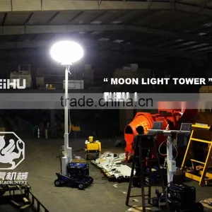 Power 2000w,gasoline or Diesel Engine ,industrial Mobile Light Tower thumbnail-4