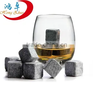 Wholesale Whisky Sipping Stones Engraved Logo Whisky Logo Stone/ice Cubes/whisky Stones thumbnail-1