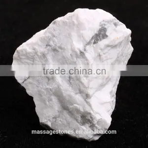 Rough Stone Natural Mineral Stone White Howlite thumbnail-1