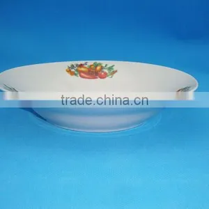 Factory Direct Sale Porcelain Soup Plate for All Market thumbnail-4