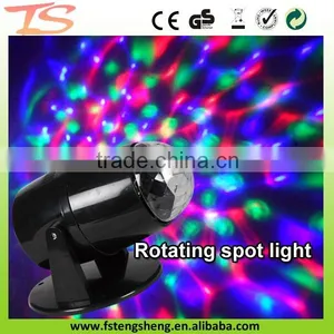LED 360 Rotating RGB Sopt Light thumbnail-1