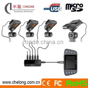Chelong Newest 2.7inch HD Camera, HD Video Recording Built in G-sensor Support 4cameras Car Dvr Camera thumbnail-1