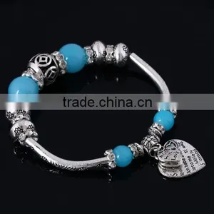 TOP BEST SELLING Wholesale Elegant DIY Heart Bead Bracelet/ thumbnail-2