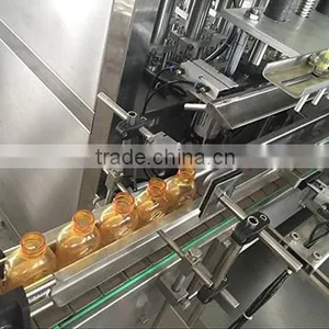 With 2016 Latest Touch Screen MIC-ZF12 Linear Automatic Bottle Filling Capping and Labeling Machine thumbnail-2