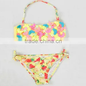 2016 Hot Fashion Girls Sexy Kids Fashion String Bikini / Little Girls Sexy Bikini thumbnail-1