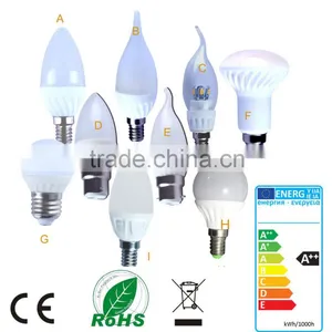 3W 5W 6W E14 E27 B22 LED Candle Golf R50 Bulb Warm Cool Daywhite Light thumbnail-1