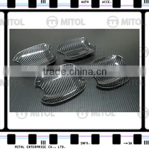 For Subaru WRX 2014- Carbon Fiber Car Door Handle Insert Door Handle Shell thumbnail-3