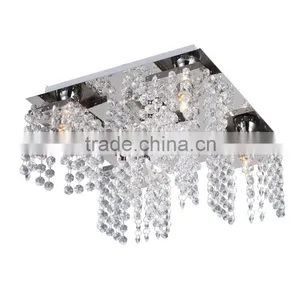 Fashion Crystal Chandeliers LED Light AC110-120V Novelty Lamp For Indoor Dinning Room Home/Hall/Villa Lamp Wedding Decoration thumbnail-5