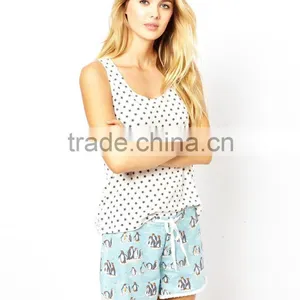 Girls Cami And Short Pajam Set thumbnail-1