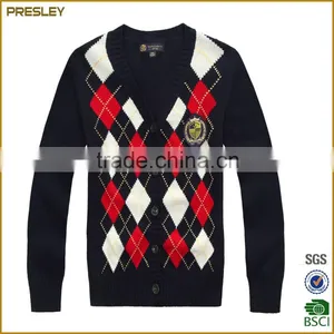 2016 Factory Wholesale High Quality Unisex Shcool Cardigan Uniform/ Customized Cardigan With Your Own Design thumbnail-4