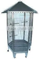 6 Corner Bird Cage thumbnail-1