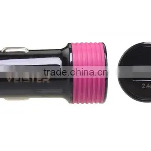 Factory Supply Fastest Car Charger 2.4a Silicon Car Charger for Mobile thumbnail-5