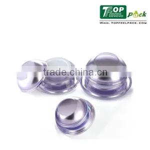 15/30/50ml Fancy Double Wall Colored Plastic Jars thumbnail-1