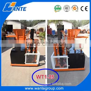 High Quality WT1-25 Soil Clay Interlocking Bricks Making Machine Production Line thumbnail-2