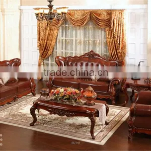 U Shape Sofa Corner Sofa Set French Classic Furniture thumbnail-3